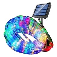 Genérico - Manguera Led Solar Multicolor 1O Metros