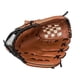 thumbnail image 3 of Guante De Softbol Para Atrapar La Mano, Guante De Béisbol Para Principiantes Y Adultos, Color Marrón, 29cm X 20cm, 3 of 4