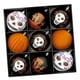 thumbnail image 3 of 9x Adornos De Bolas De Halloween Telón De Fondo Para Celebraciones Vacaciones En Interiores Y Exteriores, 3 of 5