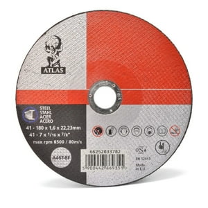 Disco De Corte 252833782 180X1,6X22 Mm Atlas