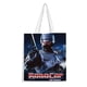 thumbnail image 1 of Robocop Bolso de tela con estampado de lienzo para mujer, bolsa de compras reutilizable y estética, con cremallera interior, regalo para mujer, 35 × 40 cm., 1 of 6