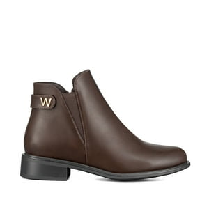 Botin Casual Mujer Eco Cuero Moda Vintage Formal Weide Zs63