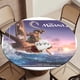 thumbnail image 5 of Moana 2-theme Fitted Round Tablecloths Elastic Edged Table Covers Waterproof Table Cloth for Kitchen Holiday Party Tables Decor 150cm, 5 of 6