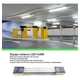 thumbnail image 3 of Pack 2 Estanco Led 2x9w Ip65 60cm + 2 Tubos Led Luz Fría Sec, 3 of 10