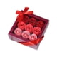 thumbnail image 2 of Juego De Jabón Con Flores De Rosas En Caja De Regalo Cuadrada De 13,5 X 13,5 X 5 Cm Para El Día De La Madre Elegante Degradado Rojo, 2 of 3