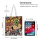 thumbnail image 5 of Hey Arnold Bolso de tela con estampado de lienzo para mujer, bolsa de compras reutilizable y estética, con cremallera interior, regalo para mujer,40*40cm., 5 of 6
