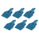 thumbnail image 2 of Rosca De 1/4 ", Boquilla De Soplado De Aire De Chorro De Aire Plano Spray 3 Agujeros Azul X6, 2 of 5