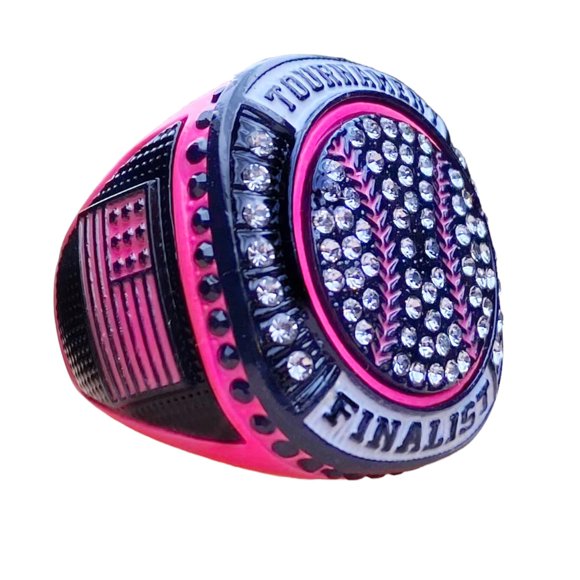 Anillo Legacy Rings Tamaño 10 Rosa Finalista (Pack de 12)