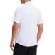 thumbnail image 3 of INSPIRE CHIC Regreso a Clases Camisas de Vestir de Manga Corta para Hombre Estiramiento Ligero Sólido Formal con Botones Abajo Camisas S Blanco, 3 of 6