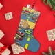 thumbnail image 4 of Rocket Power Tema: Calcetines de Navidad, fino lino blanco para colgar en escaleras y chimenea, decoración navideña para el hogar, regalo de Navidad. 45cm × 32cm, 4 of 5