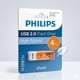 thumbnail image 1 of Pendrive Philips Vivid 4 GB USB Rápido Y Confiable USB 2.0 Color Naranja High Speed, 1 of 4