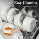 thumbnail image 3 of Juego de utensilios de cocina SODAY, 17 unidades, antiadherentes con mango desmontable, color blanco, 3 of 3