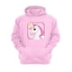 thumbnail image 1 of Polerón Canguro Unicornio Rosa Talla S Unisex, 1 of 2
