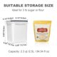 thumbnail image 2 of Contenedores de almacenamiento de alimentos PANTRYSTAR herméticos de 2,5 L (84,5 oz), 3 unidades, 2 of 6