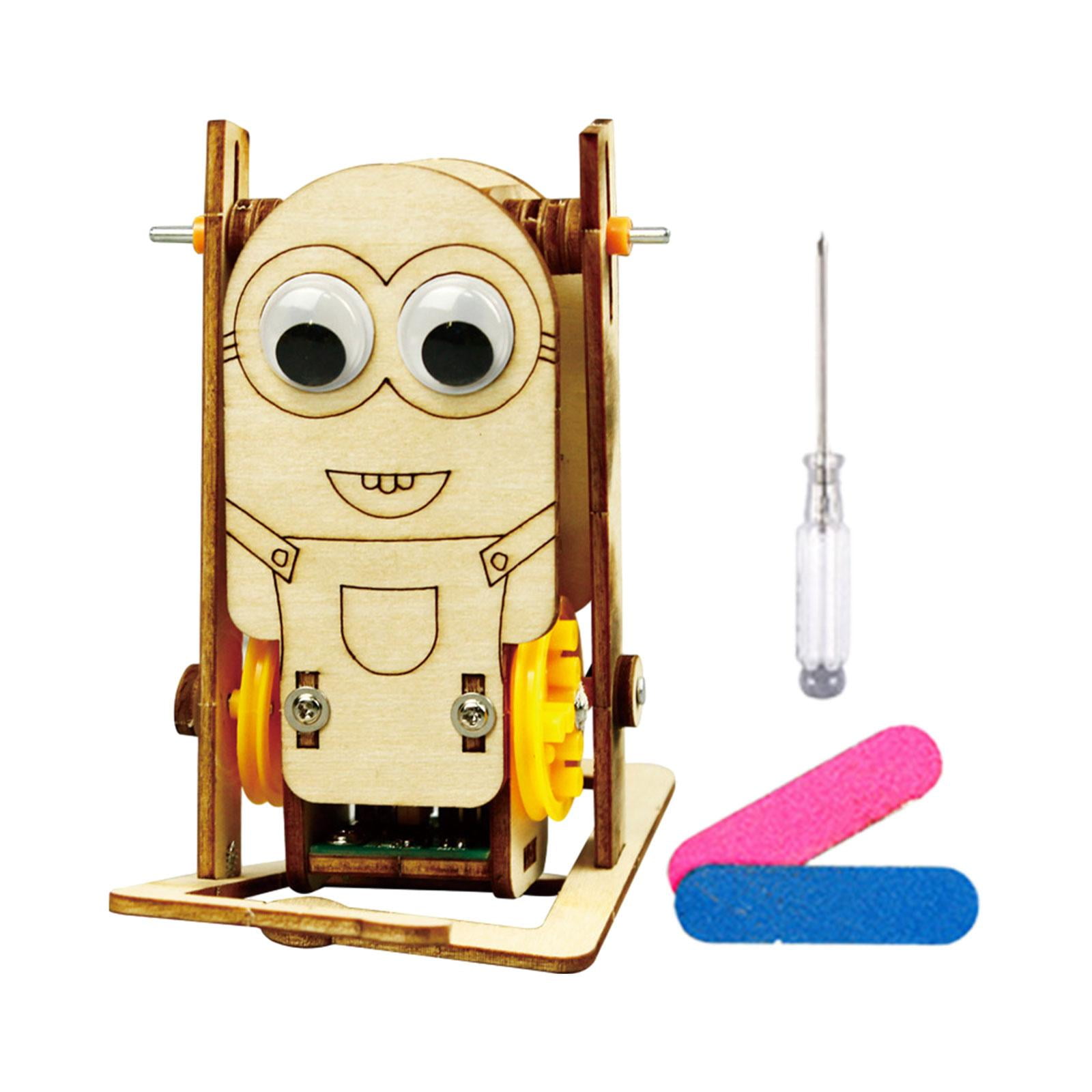 Magideal - Kits De Robots Para Caminar, Juguete Del Desarrollo Ensamblado Diy, Experimentos Científicos Diy