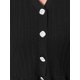 thumbnail image 5 of INSPIRE CHIC Conjunto Formal de Dos Piezas para Mujer Vestido con Blusa de Manga Larga Peplum y Falda Larga de Sirena Conjunto de Punto L Negro, 5 of 6