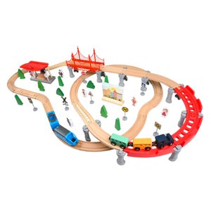 Bothyi - Pistas De Tren Juego De Rompecabezas Juguetes Ferrocarriles Jugues Ferroviar Play Para Niños