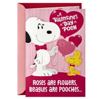 Tarjeta De Sonido Para San Valentín Hallmark Peanuts Snoopy Hug Kids