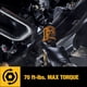 thumbnail image 3 of Trinquete DEWALT ATOMIC™ 20V MAX* sin escobillas 1/2 pulg. (DCF512B), 3 of 8