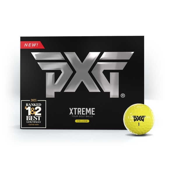 Pelota de golf PXG Xtreme Tour amarilla