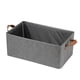 thumbnail image 3 of Cesto De Ropa Plegable Almacenamiento De Juguetes Caja De Almacenamiento De Marco De Metal Para El Hogar Gris, 3 of 3