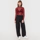 thumbnail image 4 of Pantalón Mujer Parachute Negro Corona, 4 of 5