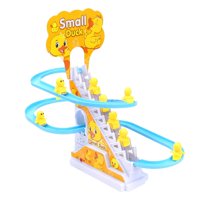 Magideal - Juguete De Escaleras De Escalada De Pequeño Con Luz Musical, Juguetes De Para , Juguete De Escaleras De Escalada De Eléctrico Para - 6 S 6 Patos