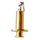 thumbnail image 1 of Conector De Entrada De Salida De Pin De Extremo De Correa De Latón De 1/4 "para Guitarra Eléctrica Bajo Dorado, 1 of 3