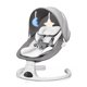 thumbnail image 1 of Columpio eléctrico para bebé DEAREST BABY con control remoto, gris, 9 kg, 1 of 9