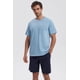 thumbnail image 1 of Polera Hombre Básica Con Bolsillo Celeste Claro, 1 of 4