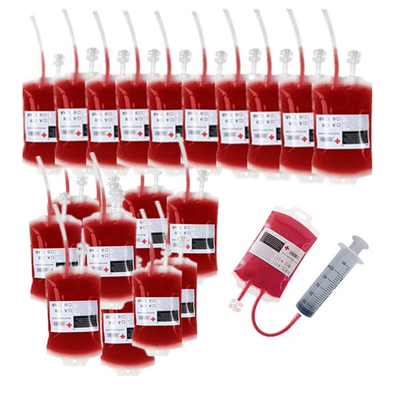 Blood Bag Aweilan, cloruro de polivinilo (PVC), 350 ml, paquete de 20