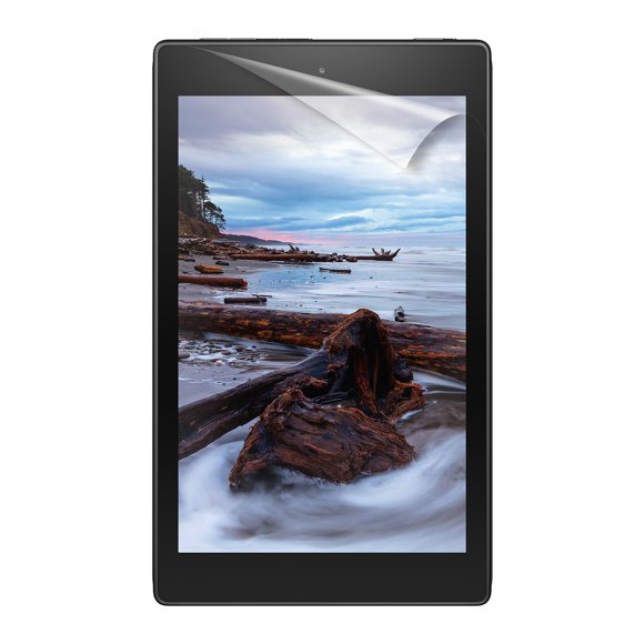 Kit de protectores de pantalla NuPro Fire HD 8 (paquete de 2) transparente