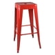 thumbnail image 2 of Set 4 Pisos Taburete De Bar 75 Cm Tolix Louis Rojo, 2 of 3