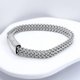 thumbnail image 4 of Pulsera Hombre Cadena Cubana, Acero Inoxidable, Regalo Plateado 8 Cm 53.34 Cm, 4 of 5