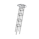 thumbnail image 1 of Enrejado De Obelisco Para Jardín, Resistente A La Oxidación, Soporte Para Plantas En Maceta, Para Flores Y Enredaderas, 110 Cm, 1 Sombrilla, 1 of 5