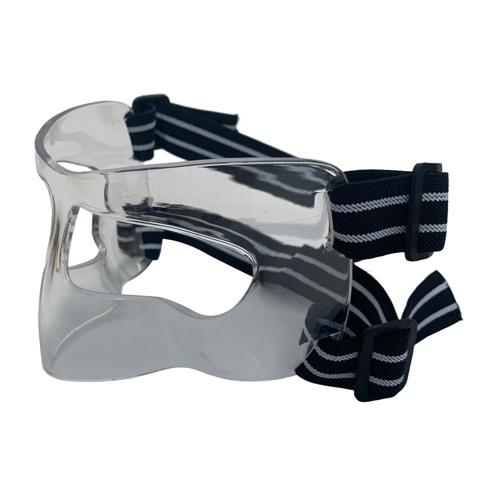 Magideal - Máscaras Faciales Deportivas Protector Facial Protectores Nasales Protector Facial Máscaras De Baloncesto Protector Para Jóvenes, Niños, Jugar, Jugar, Marco Completo Blanco