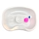 thumbnail image 1 of Cuenco De Champú Con Cepillo De Champú Lavabo De Cabecera Para Salón Hombres Niños Blanco, 1 of 3