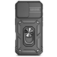 Estuche Gangxun Para Iphone 16, Soporte Giratorio 360°, Estilo Mecánico Y Magnético