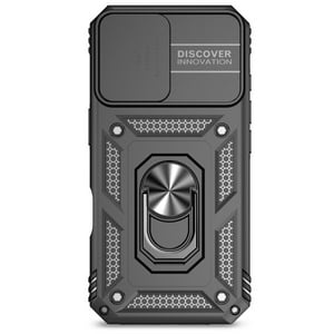 Estuche Gangxun Para Iphone 16, Soporte Giratorio 360°, Estilo Mecánico Y Magnético