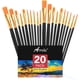 thumbnail image 1 of Set De Pinceles 20 Piezas Nylon Para Acrílico Madera, 1 of 3
