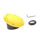 thumbnail image 3 of Tapa Del Tanque De Gasolina, Cubierta De La Puerta De Llenado De Combustible Premium Para Jeep Wrangler 2007-2017, Color Amarillo, 3 of 5