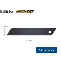 Olfa - Repuesto Cuchillo 18Mm Black 8 Segmentos Lbb-10 10Un.