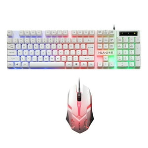 Genérico - Teclado Mecánico Para Juegos Con Retroiluminación Rgb