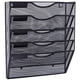 thumbnail image 1 of Organizador de archivos de pared EASEPRES con 5 bolsillos, malla, para colgar, negro, 1 of 8