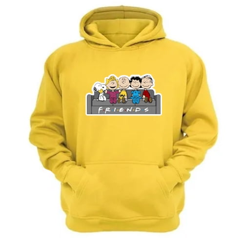 Genérico - Polerón Canguro Friends Amarillo Talla Xl Unisex