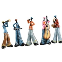 Bothyi - Estatuas De Bandas De Rock, Regalo Ideal, Esculturas Que Tocan Melodías Para Estanterías, Dormitorios Y Bares
