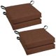 thumbnail image 1 of Cojín para Silla Blazing Needles Interior/Exterior Cocoa 40x40cm 4 pzas, 1 of 3