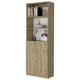 thumbnail image 3 of Biblioteca Estante 2 Puertas Melamina Fm-020c Cafe Claro, 3 of 7