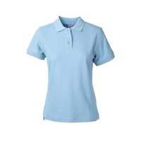 Jayson - Polera Pique Mujer 80/20 M/C Celeste L