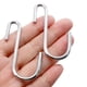 thumbnail image 2 of Ganchos en forma de S ESFUN, paquete de 30 unidades, 6 cm, resistentes para colgar, 2 of 8